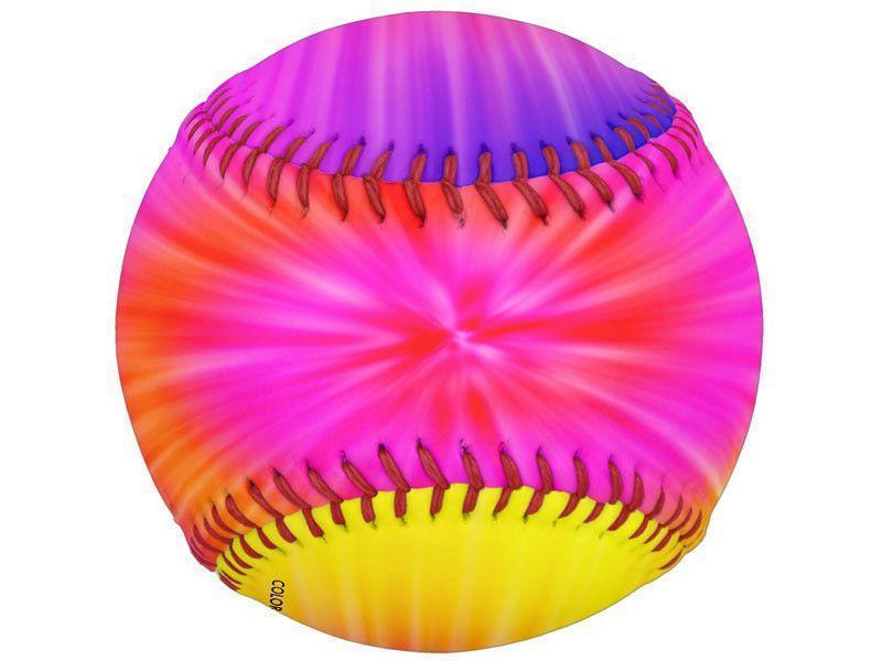 Softballs-TIE DYE Softballs-from COLORADDICTED.COM-