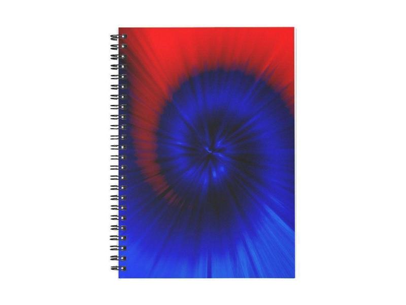 Spiral Notebooks-TIE DYE Spiral Notebooks-from COLORADDICTED.COM-