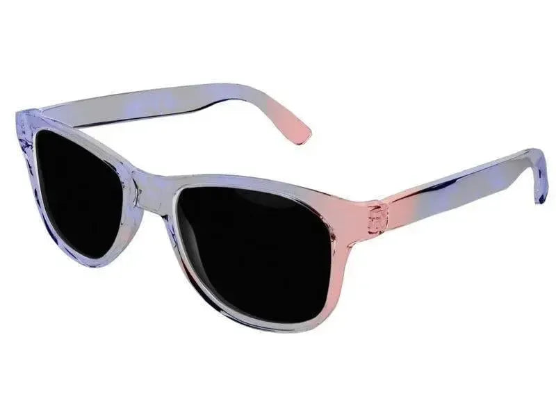 Wayfarer Sunglasses-TIE DYE Wayfarer Sunglasses (transparent background)-from COLORADDICTED.COM-