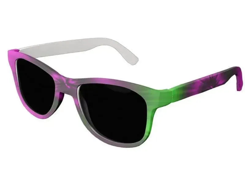 Wayfarer Sunglasses-TIE DYE Wayfarer Sunglasses (white background)-from COLORADDICTED.COM-