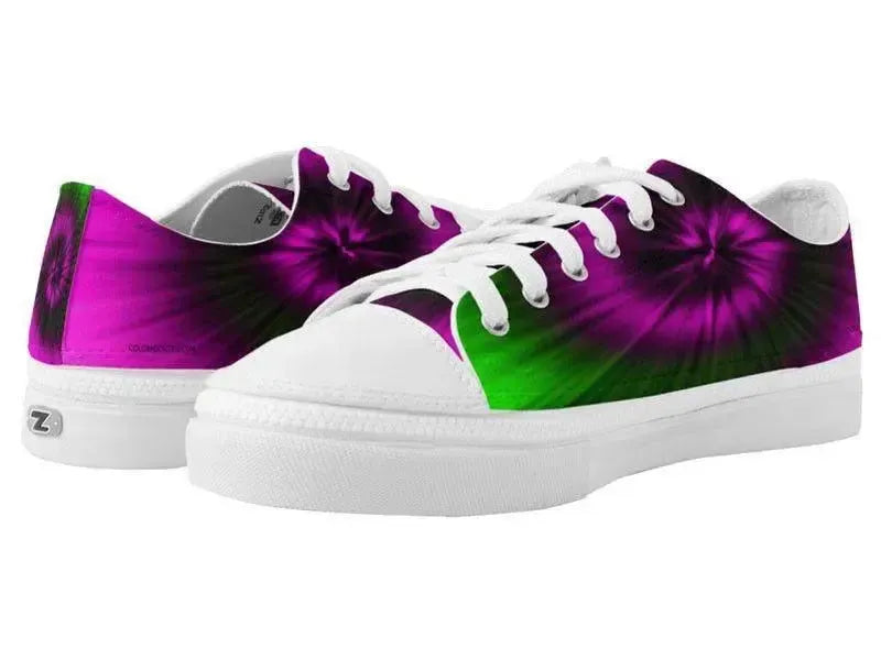 ZipZ Low-Top Sneakers-TIE DYE ZipZ Low-Top Sneakers-from COLORADDICTED.COM-