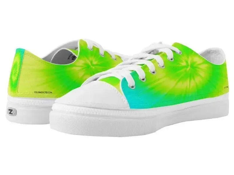 ZipZ Low-Top Sneakers-TIE DYE ZipZ Low-Top Sneakers-from COLORADDICTED.COM-