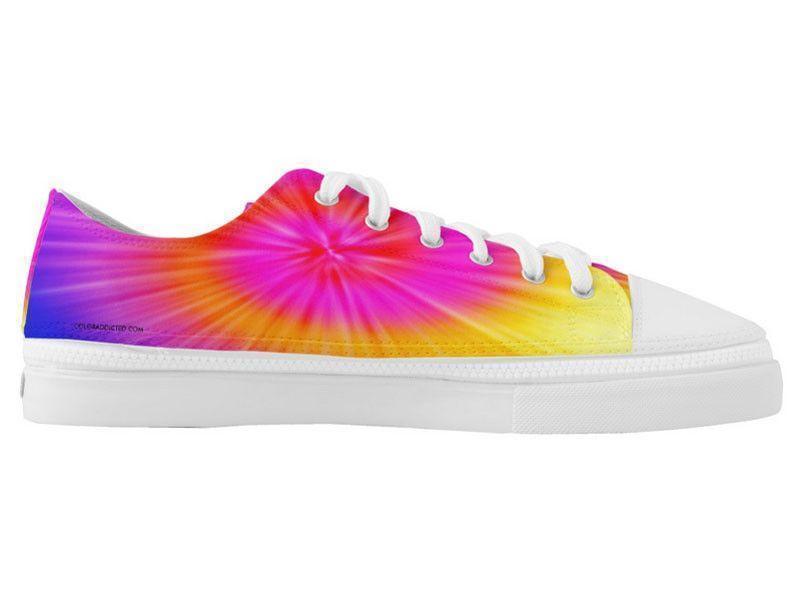 ZipZ Low-Top Sneakers-TIE DYE ZipZ Low-Top Sneakers-Rainbow Colors-from COLORADDICTED.COM-