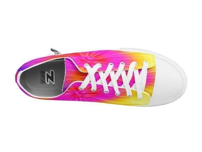 ZipZ Low-Top Sneakers-TIE DYE ZipZ Low-Top Sneakers-from COLORADDICTED.COM-