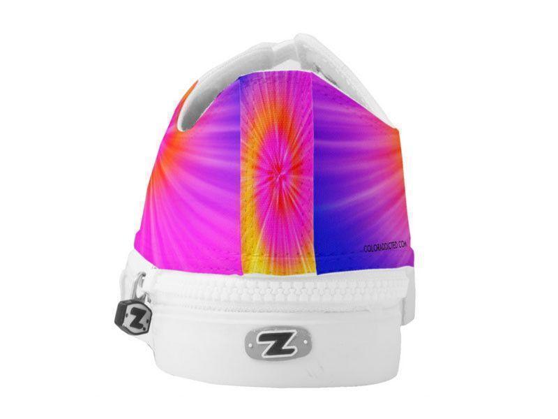 ZipZ Low-Top Sneakers-TIE DYE ZipZ Low-Top Sneakers-from COLORADDICTED.COM-