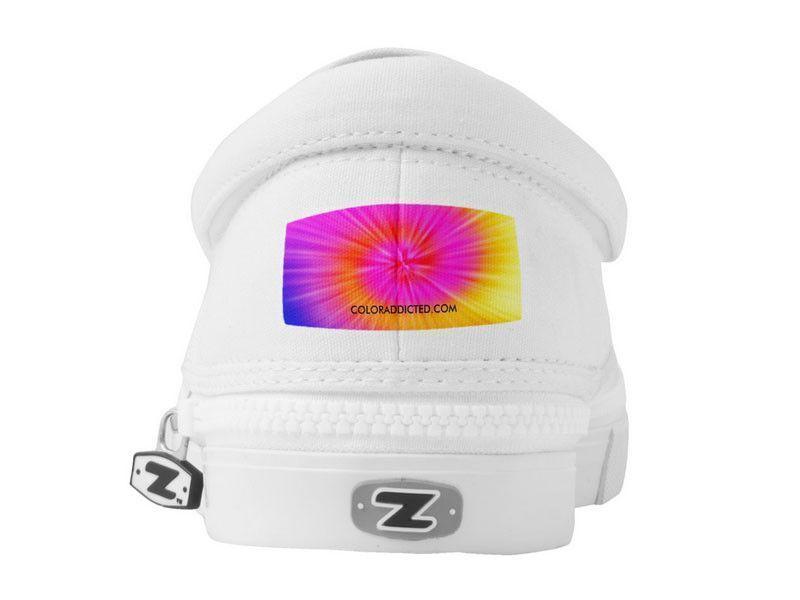 ZipZ Slip-On Sneakers-TIE DYE ZipZ Slip-On Sneakers-from COLORADDICTED.COM-