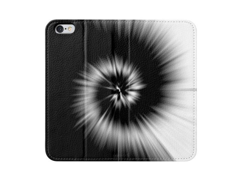 iPhone Wallets-TIE DYE iPhone Wallets-Black &amp; White-from COLORADDICTED.COM-