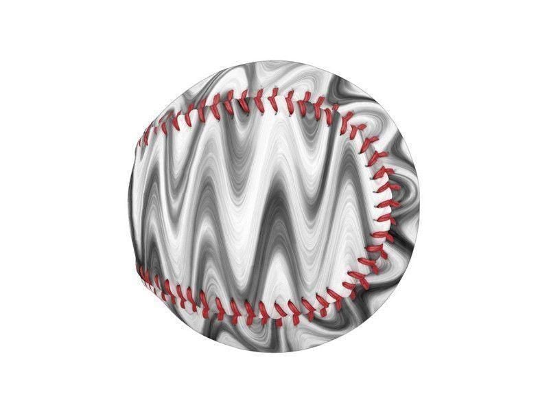 Baseballs-WAVY #1 Baseballs-Grays &amp; White-from COLORADDICTED.COM-