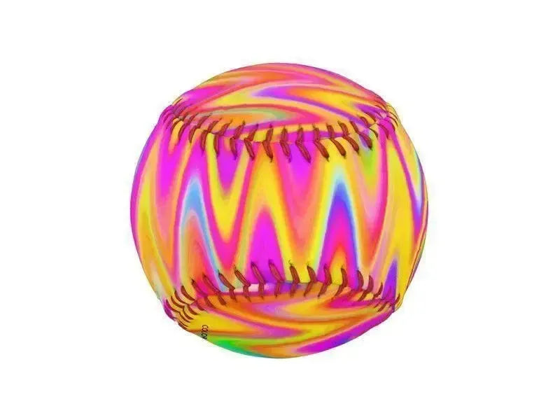 Baseballs-WAVY #1 Baseballs-Multicolor Light-from COLORADDICTED.COM-