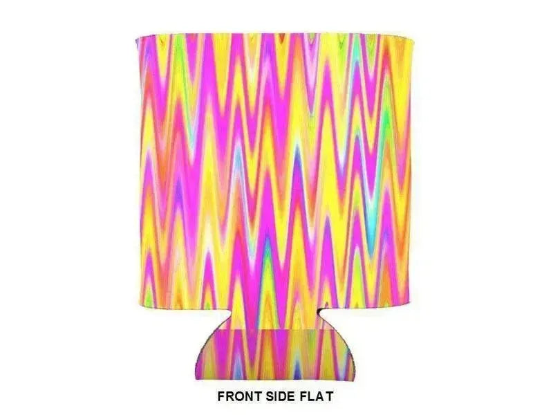 Can Cooler Sleeves – Can Koozies-WAVY #1 Bottle & Can Cooler Sleeves – Bottle & Can Koozies-from COLORADDICTED.COM-