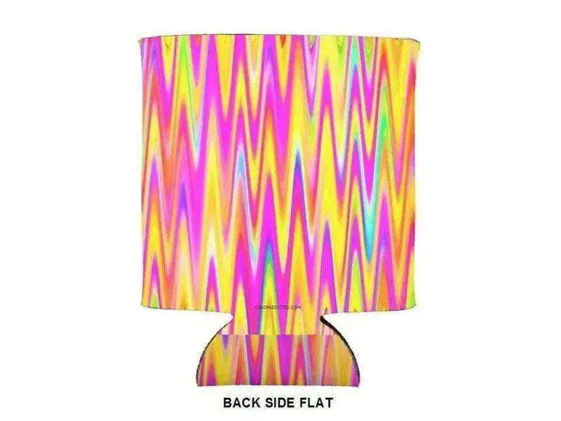 Can Cooler Sleeves – Can Koozies-WAVY #1 Bottle & Can Cooler Sleeves – Bottle & Can Koozies-from COLORADDICTED.COM-