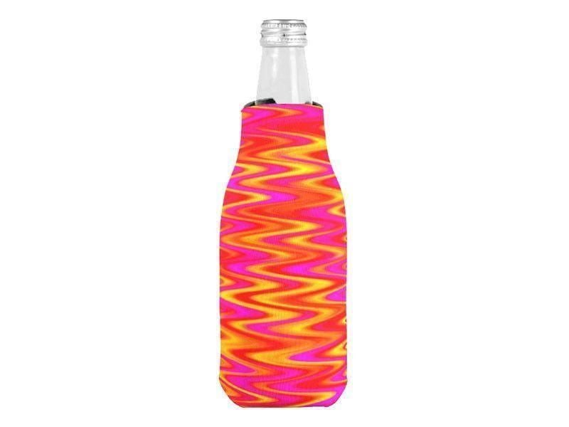 Bottle Cooler Sleeves – Bottle Koozies-WAVY #1 Bottle Cooler Sleeves – Bottle Koozies-from COLORADDICTED.COM-