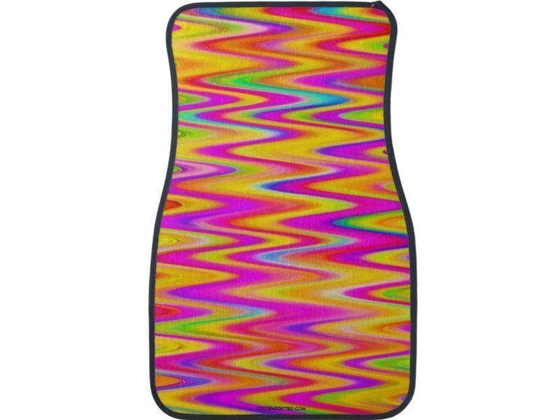 Car Mats-WAVY #1 Car Mats Sets-Multicolor Light-from COLORADDICTED.COM-