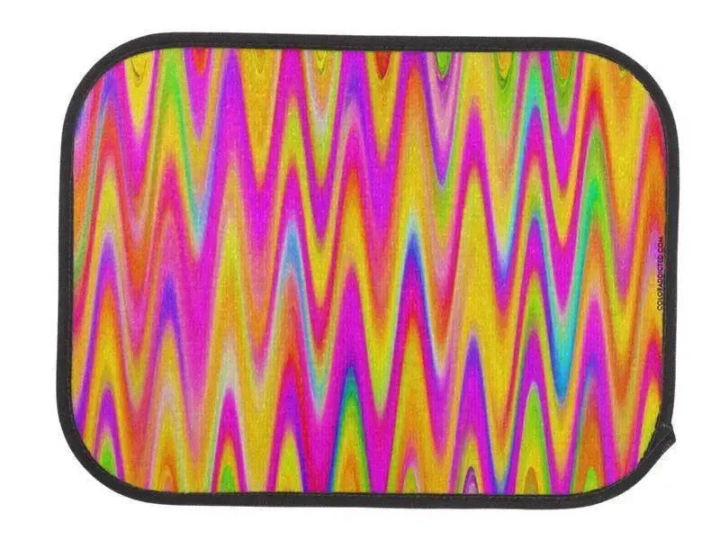 Car Mats-WAVY #1 Car Mats Sets-Multicolor Light-from COLORADDICTED.COM-