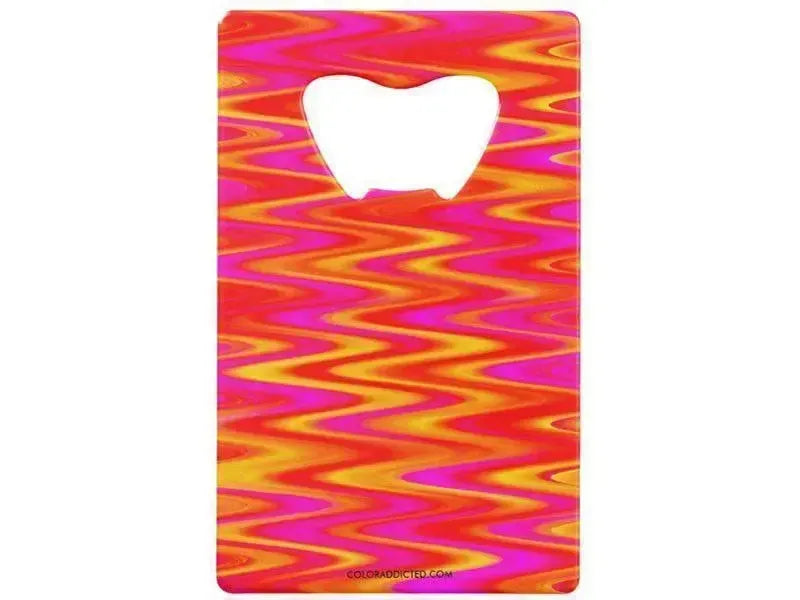 Credit Card Bottle Openers-WAVY #1 Credit Card Bottle Openers-from COLORADDICTED.COM-
