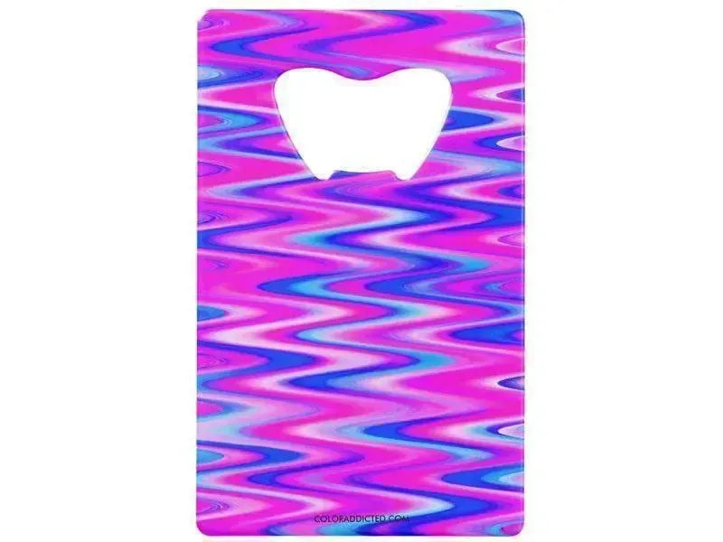 Credit Card Bottle Openers-WAVY #1 Credit Card Bottle Openers-from COLORADDICTED.COM-