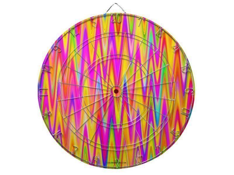 Dartboards-WAVY #1 Dartboards (includes 6 Darts)-Multicolor Light-from COLORADDICTED.COM-