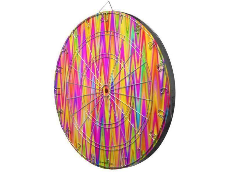 Dartboards-WAVY #1 Dartboards (includes 6 Darts)-Multicolor Light-from COLORADDICTED.COM-