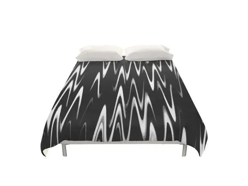 Duvet Covers-WAVY #1 Duvet Covers-Multicolor Light-from COLORADDICTED.COM-