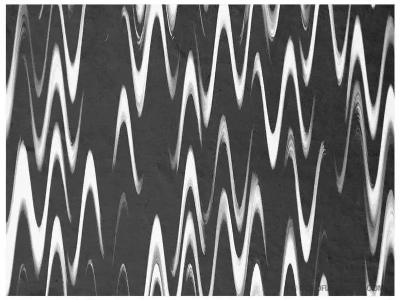 Fleece Blankets-WAVY #1 Fleece Blankets-Black & White-from COLORADDICTED.COM-