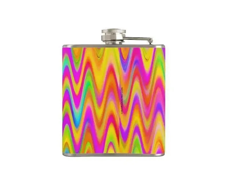 Hip Flasks-WAVY #1 Hip Flasks-from COLORADDICTED.COM-