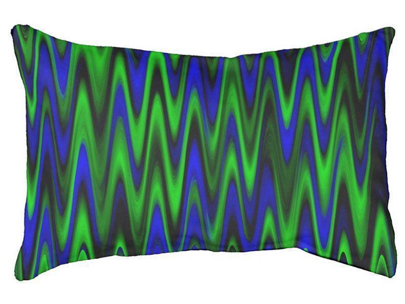 Dog Beds-WAVY #1 Indoor/Outdoor Dog Beds-Blues &amp; Greens-from COLORADDICTED.COM-