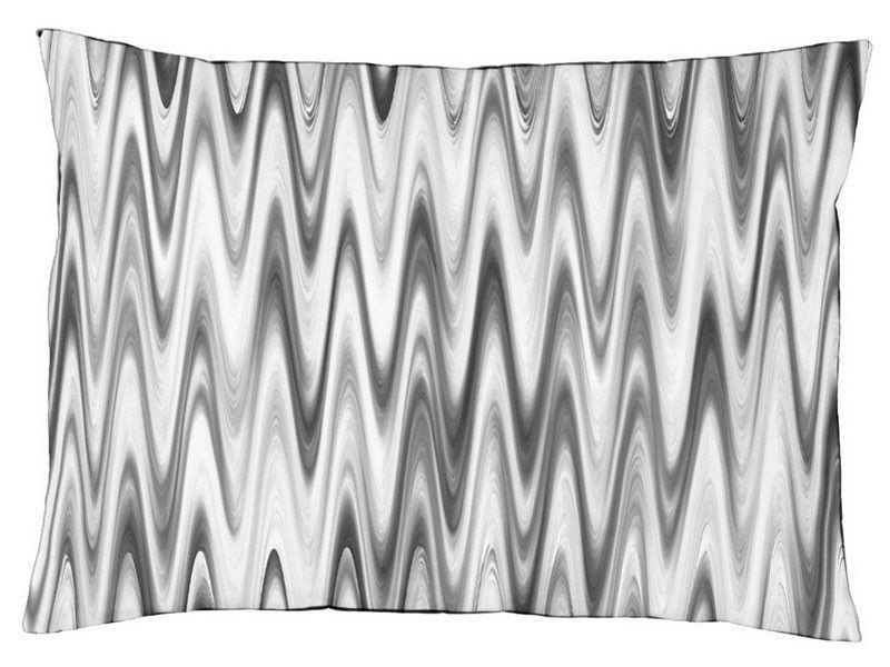 Dog Beds-WAVY #1 Indoor/Outdoor Dog Beds-Grays &amp; White-from COLORADDICTED.COM-