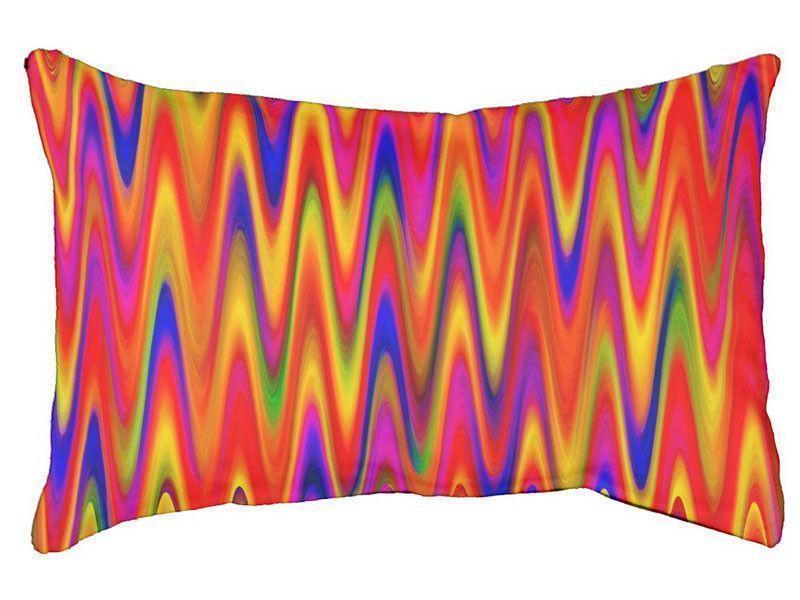 Dog Beds-WAVY #1 Indoor/Outdoor Dog Beds-Multicolor Bright-from COLORADDICTED.COM-