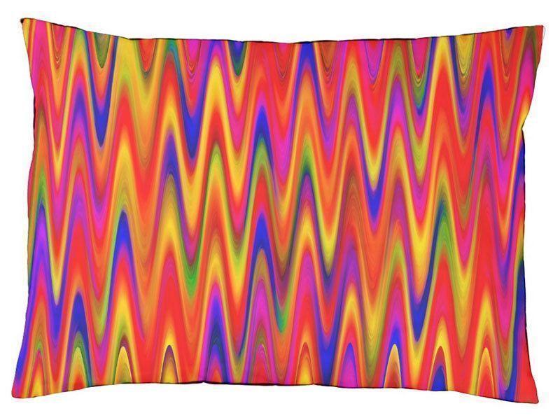 Dog Beds-WAVY #1 Indoor/Outdoor Dog Beds-Multicolor Bright-from COLORADDICTED.COM-