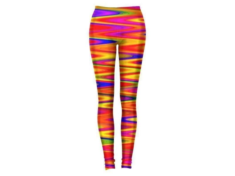 Leggings-WAVY #1 Leggings-Multicolor Bright-from COLORADDICTED.COM-