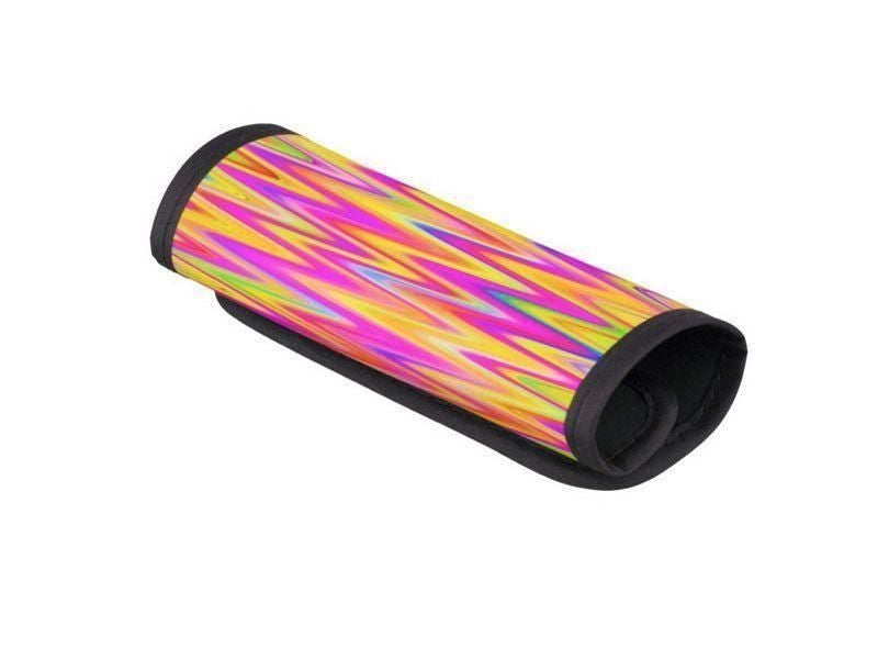 Luggage Handle Wraps-WAVY #1 Luggage Handle Wraps-Multicolor Light-from COLORADDICTED.COM-
