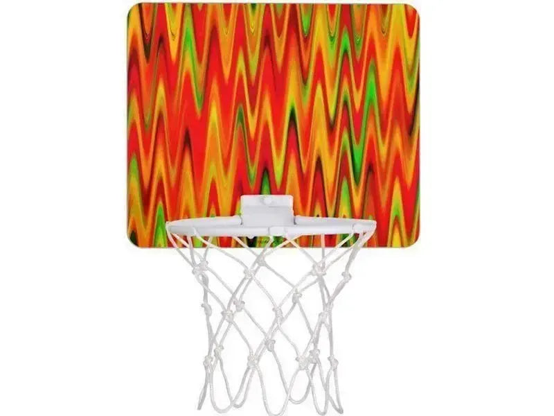 Mini Basketball Hoops-WAVY #1 Mini Basketball Hoops-Reds & Oranges & Yellows & Greens-from COLORADDICTED.COM-