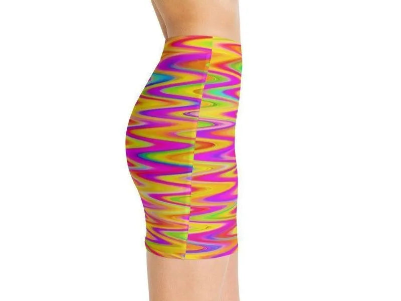 Mini Pencil Skirts-WAVY #1 Mini Pencil Skirts-from COLORADDICTED.COM-