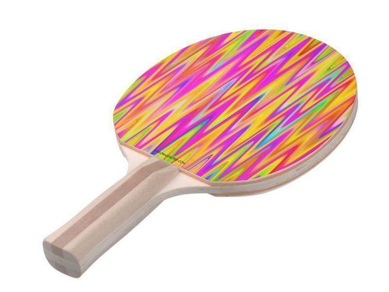 Ping Pong Paddles-WAVY #1 Ping Pong Paddles-Multicolor Light-from COLORADDICTED.COM-