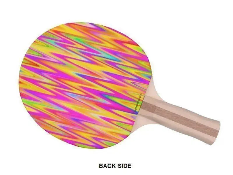 Ping Pong Paddles-WAVY #1 Ping Pong Paddles-from COLORADDICTED.COM-