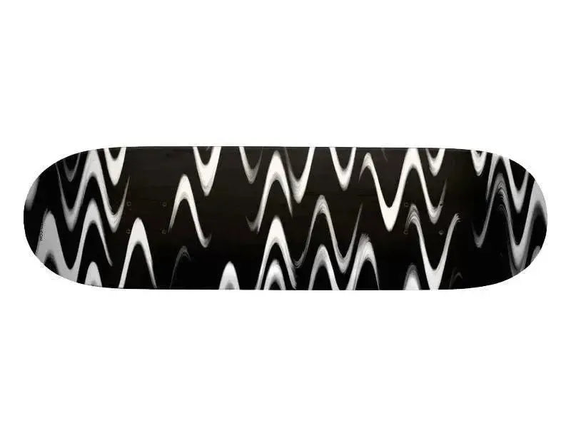 Skateboards-WAVY #1 Skateboards-Black & White-from COLORADDICTED.COM-