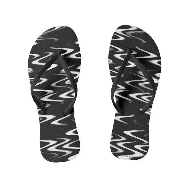 Flip Flops-WAVY #1 Slim-Strap Flip Flops-Multicolor Light-from COLORADDICTED.COM-