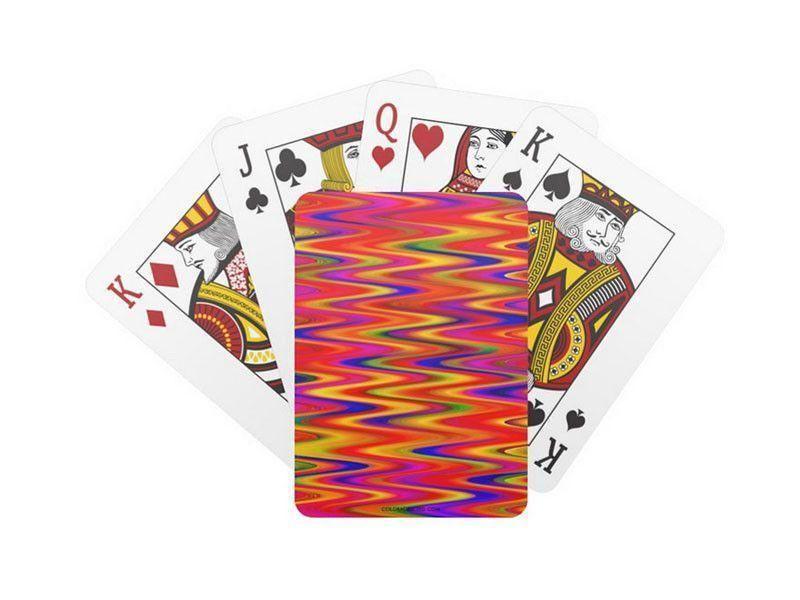 Playing Cards-WAVY #1 Standard Playing Cards-from COLORADDICTED.COM-