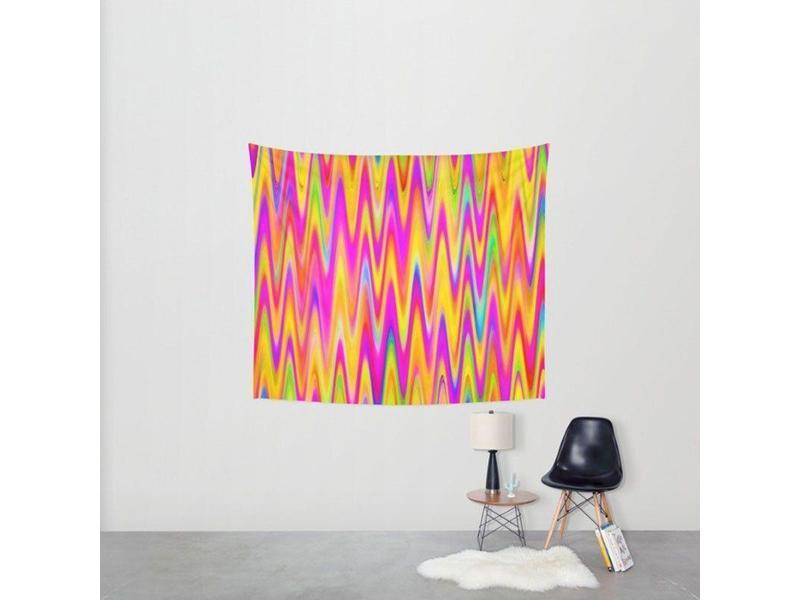 Wall Tapestries-WAVY #1 Wall Tapestries-from COLORADDICTED.COM-