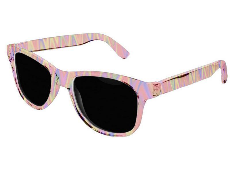 Wayfarer Sunglasses-WAVY #1 Wayfarer Sunglasses (transparent background)-Multicolor Bright-from COLORADDICTED.COM-