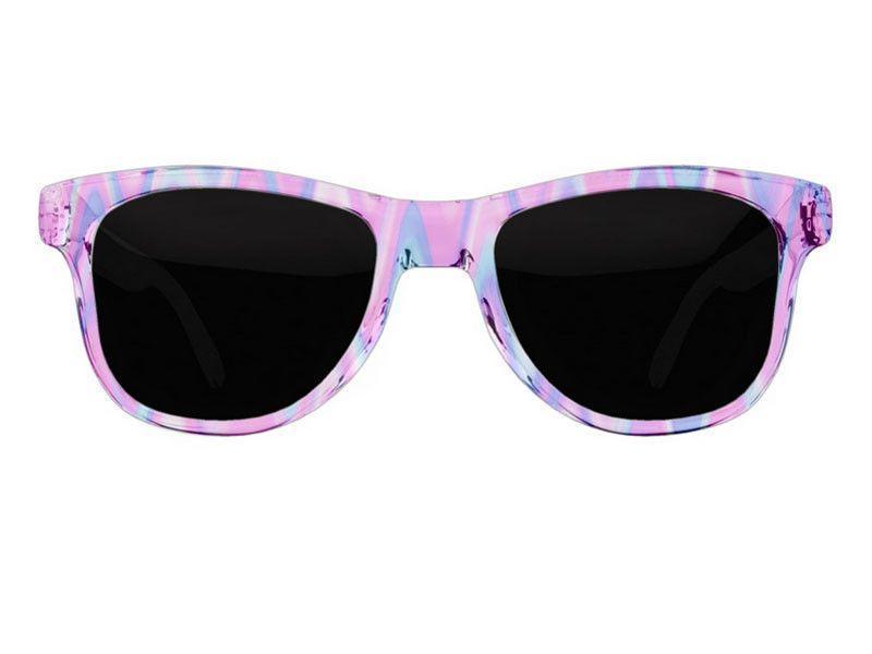 Wayfarer Sunglasses-WAVY #1 Wayfarer Sunglasses (transparent background)-Blues, Purples & Fuchsias-from COLORADDICTED.COM-
