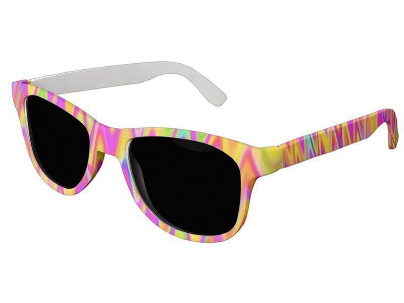 Wayfarer Sunglasses-WAVY #1 Wayfarer Sunglasses (white background)-Multicolor Light-from COLORADDICTED.COM-