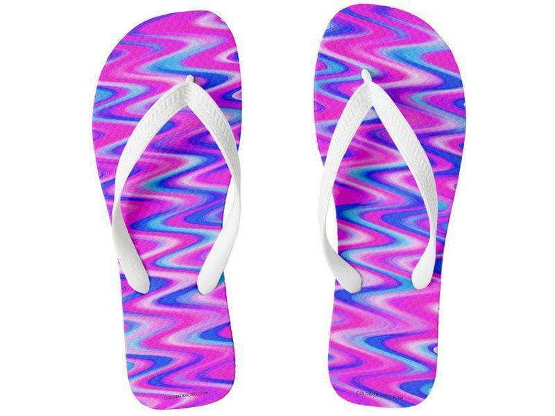 Flip Flops-WAVY #1 Wide-Strap Flip Flops-from COLORADDICTED.COM-
