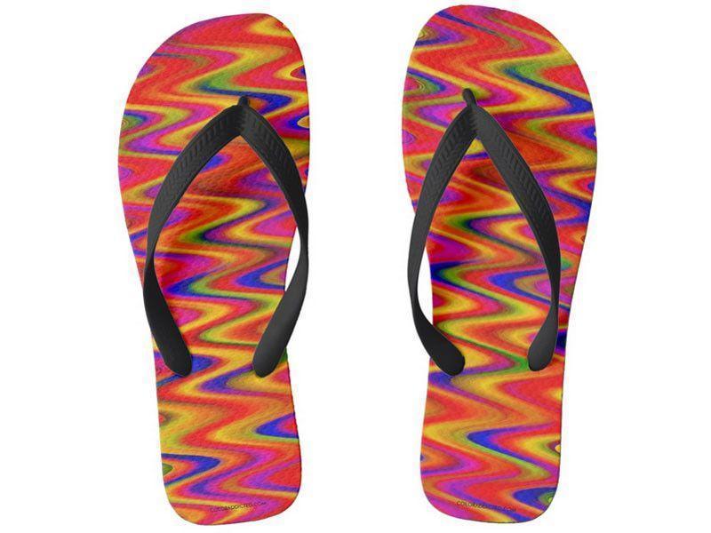 Flip Flops-WAVY #1 Wide-Strap Flip Flops-from COLORADDICTED.COM-