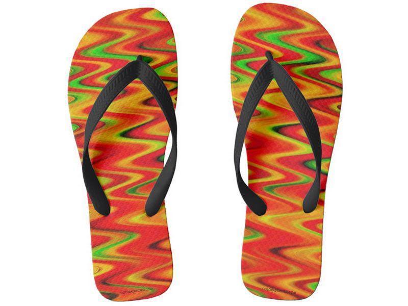 Flip Flops-WAVY #1 Wide-Strap Flip Flops-from COLORADDICTED.COM-