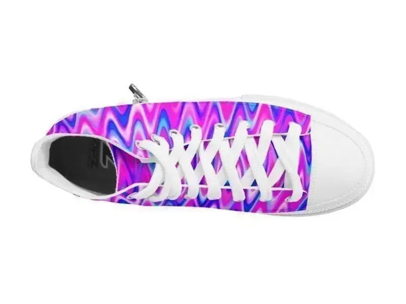 ZipZ High-Top Sneakers-WAVY #1 ZipZ High-Top Sneakers-from COLORADDICTED.COM-