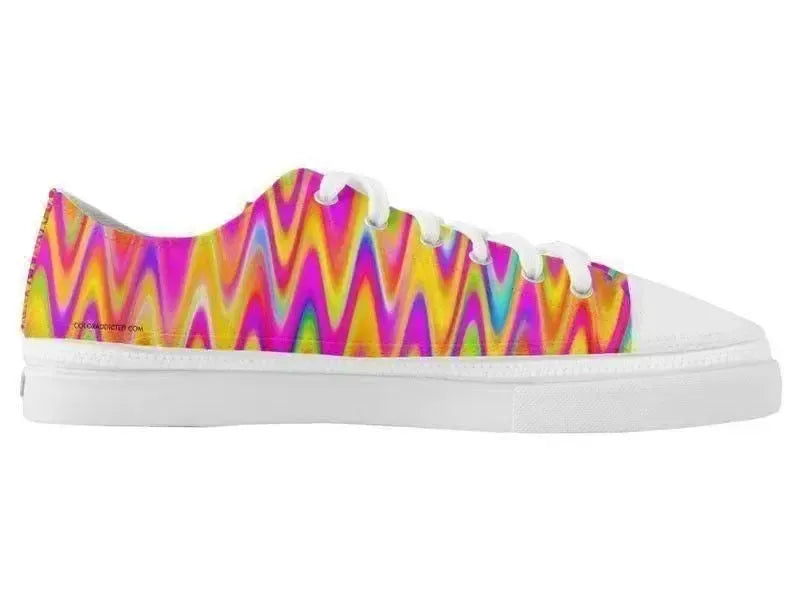 ZipZ Low-Top Sneakers-WAVY #1 ZipZ Low-Top Sneakers-Multicolor Light-from COLORADDICTED.COM-