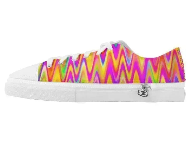 ZipZ Low-Top Sneakers-WAVY #1 ZipZ Low-Top Sneakers-from COLORADDICTED.COM-