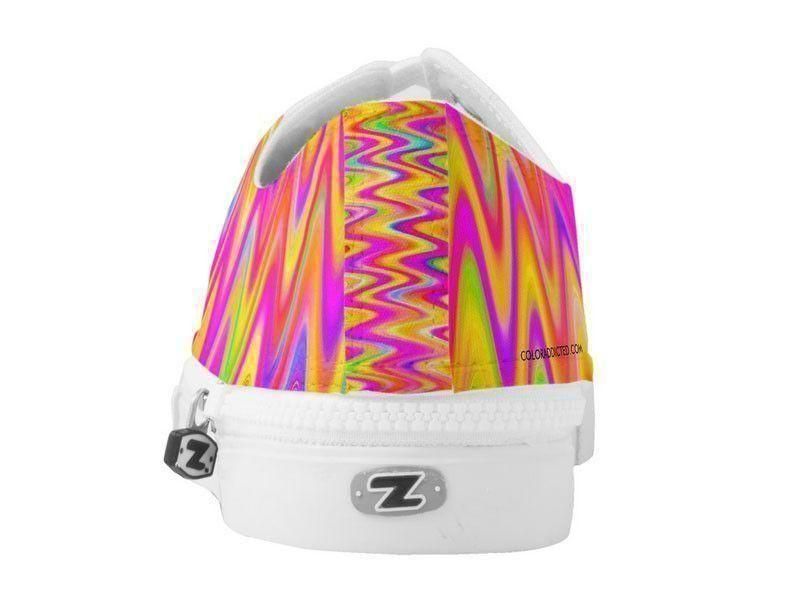 ZipZ Low-Top Sneakers-WAVY #1 ZipZ Low-Top Sneakers-from COLORADDICTED.COM-
