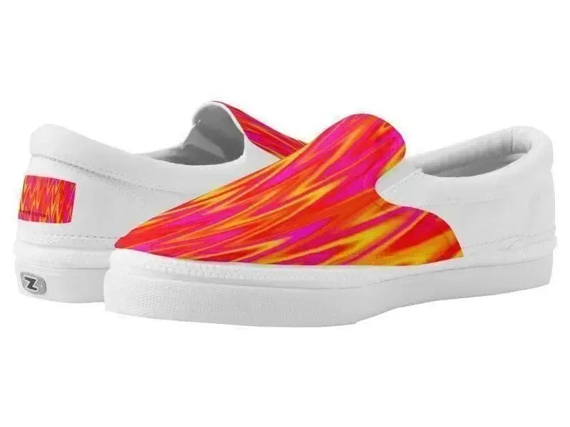 ZipZ Slip-On Sneakers-WAVY #1 ZipZ Slip-On Sneakers-from COLORADDICTED.COM-
